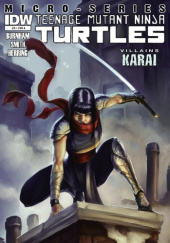 Okładka książki TMNT: Villain Micro-Series #5 Karai Erik Burnham, Ian Herring, Cory Smith