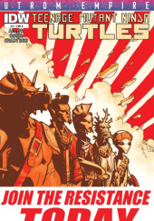 Okładka książki Teenage Mutant Ninja Turtles: Utrom Empire #3 Paul Allor, Andy Kuhn