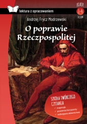 Okładka książki O poprawie Rzeczypospolitej. Z opracowaniem Andrzej Frycz Modrzewski
