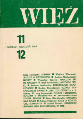 Okładka książki Więź nr 11-12 (139-140), listopad - grudzień 1969 praca zbiorowa