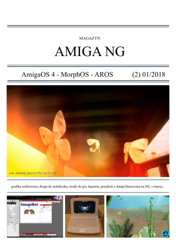 Okładki książek z serii Magazyn Amiga NG