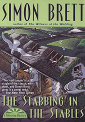 Okładka książki The Stabbing in the Stables Simon Brett