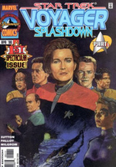 Okładka książki Star Trek: Voyage - Splashdown Terry Pallot, Laurie Sutton