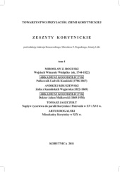 Okładka książki Zeszyty korytnickie t.4 praca zbiorowa