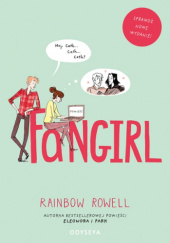 Okładka książki Fangirl Rainbow Rowell