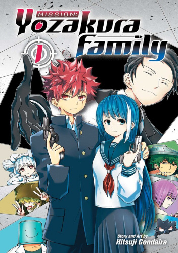 Okładki książek z cyklu Mission: Yozakura Family