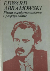 Okładka książki Pisma popularnonaukowe i propagandowe 1890-1895 Edward Abramowski