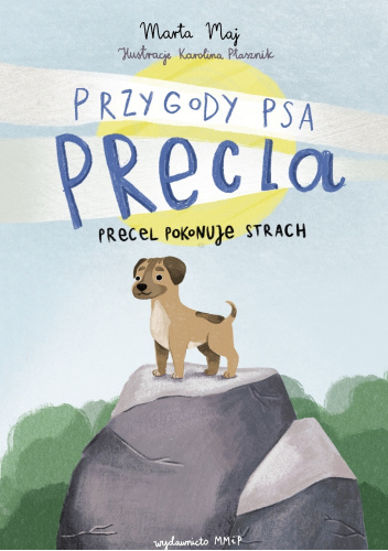 Okładki książek z cyklu Przygody psa Precla