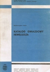 Okładka książki Katalog gwiazdowy Heweliusza Przemysław Rybka