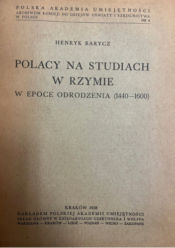 Okładki książek z serii Archiwum Komisji do Dziejów Oświaty i Szkolnictwa w Polsce