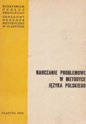 Okładka książki Nauczanie problemowe w metodyce języka polskiego Mieczysław Łojek