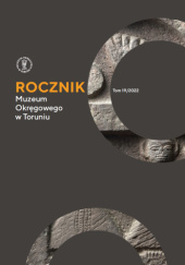 Okładka książki Rocznik Muzeum Okręgowego w Toruniu praca zbiorowa