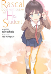 Okładka książki Rascal Does Not Dream of His Student (light novel) Hajime Kamoshida, Keiji Mizoguchi