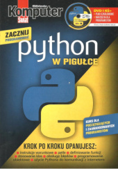 Okładka książki Python w pigułce Krzysztof Dziedzic
