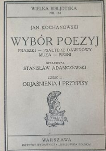 Okładki książek z cyklu WIELKA BIBLJOTEKA. Arcydzieła literatury polskiej i obcej