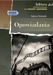 Okładka książki Opowiadania Tadeusz Borowski