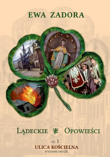 Okładki książek z serii lądeckie opowieści