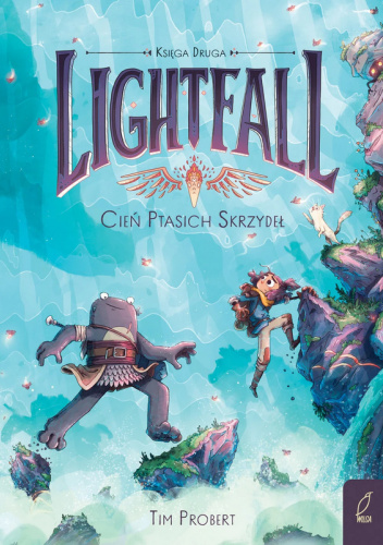 Okładki książek z cyklu Lightfall