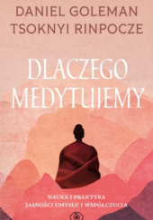 Okładka książki Dlaczego medytujemy Daniel Goleman, Tsoknyi Rinpoche