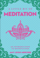 Okładka książki A Little Bit of Meditation: An Introduction to Focus Amy Leigh Mercree