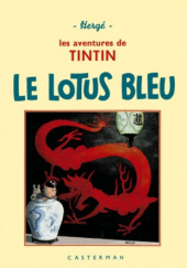 Okładka książki Le Lotus bleu Hergé