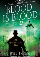 Okładka książki Blood is blood Will Thomas