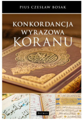 Okładka książki Konkordancja wyrazowa Koranu Pius Czesław Bosak