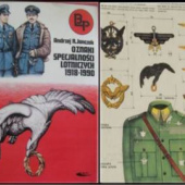 Okładka książki Oznaki specjalności lotniczych 1918 – 1990 Andrzej R. Janczak