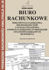 Okładka książki Biuro rachunkowe Bożena Padurek