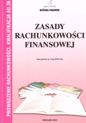 Okładka książki Zasady rachunkowości finansowej Bożena Padurek