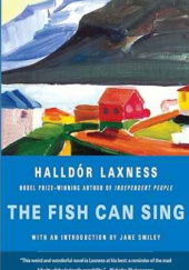 Okładka książki The fish can sing Halldór Kiljan Laxness