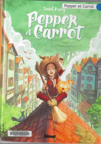 Okładki książek z cyklu Pepper & Carrot