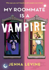 Okładka książki My Roommate Is a Vampire Jenna Levine