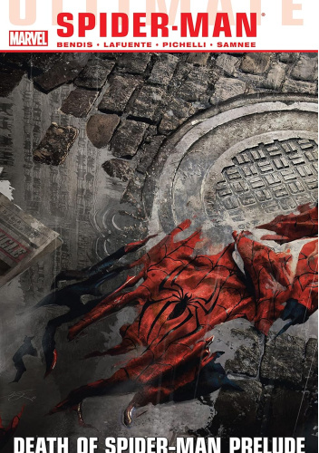 Okładki książek z cyklu Ultimate Comics Spider-Man Vol. 1