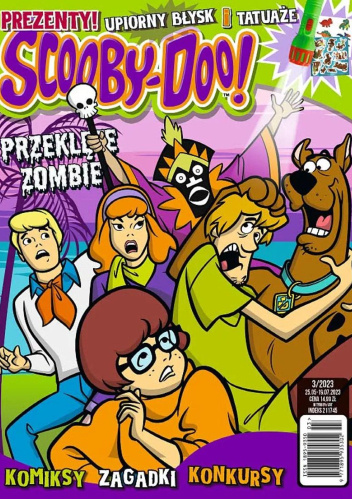 Okładki książek z serii Scooby-Doo Magazyn