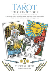 Okładka książki The Tarot Coloring Book Theresa Reed
