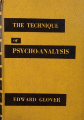 Okładka książki The Technique of Psychoanalysis Edward Glover
