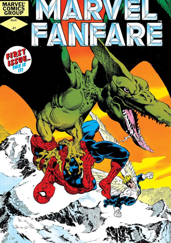 Okładki książek z cyklu Marvel Fanfare Vol. 1