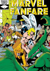 Okładka książki Marvel Fanfare #4 Chris Claremont, Paul Smith