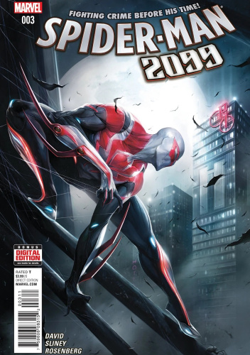 Okładki książek z cyklu Spider-Man 2099 Vol. 3
