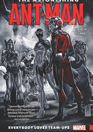 Okładki książek z cyklu Astonishing Ant-Man