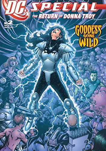 Okładki książek z cyklu DC Special: The Return of Donna Troy