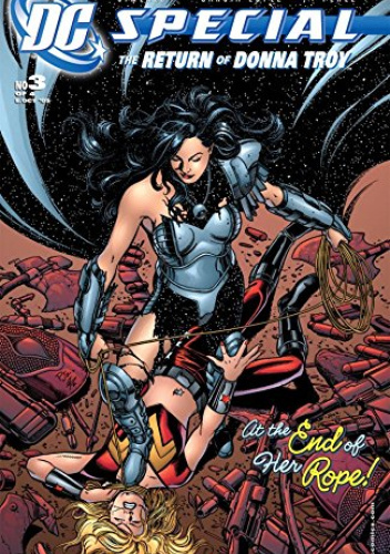 Okładki książek z cyklu DC Special: The Return of Donna Troy