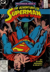 Okładka książki Adventures of Superman Vol 1 #436 John Byrne, Jerry Ordway