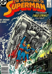 Okładka książki Adventures of Superman Vol 1 #449 Dennis Janke, Jerry Ordway