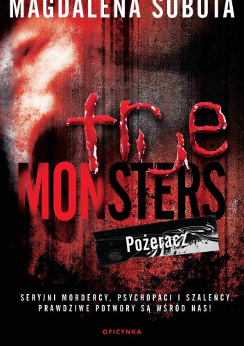 Okładki książek z cyklu True Monsters