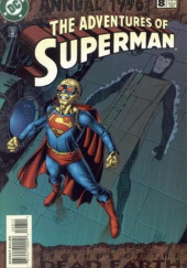 Okładka książki Adventures of Superman Vol 1 Annual #8 Derec Aucoin, Mike Collins, Tom Peyer