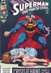 Okładka książki Superman: The Man of Steel Vol 1 #16 Jon Bogdanove, Louise Simonson