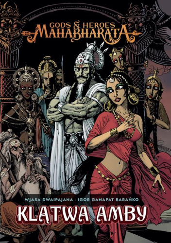 Okładki książek z cyklu Mahabharata