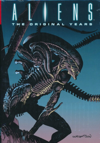 Okładki książek z cyklu Aliens The Original Years
